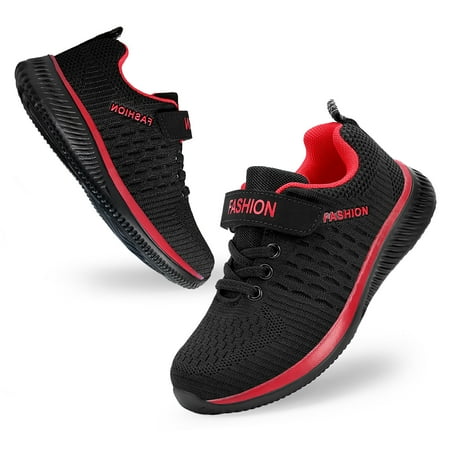 

Kids Sneakers Boys Girls Lightweight Breathable Running Shoes Kids Athletic Tennis Sneakers
