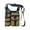 Khaki, variant on Fishing Backpack for Outdoors Multifunctional Storage Sling Backpack with Bottle Holder Lightweight Convenient for Teens and Adults