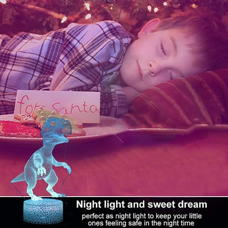 

Dinosaur 16 Colors Touchable Remote-Controlled Household Holiday Decorations Star Lights for Car