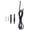 Black, variant on Yajisi Banana Plug Test Leads Kit Male to Male Stackable Multimeter Wire Cable J.70027 4mm Black - 5.12 inches / 13 cm Length 1000V 32A