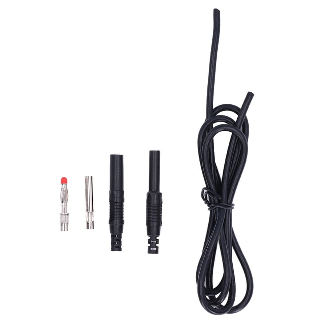 Kit de cables de prueba con conector tipo banana macho a macho, multímetro eléctrico apilable, Cable J.70027 de 4mm