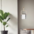 thumbnail image 4 of Wall Hanging Magazine Rack Iron Wire Holder for Storage Use Multi Color 7.87x11.81x2.95 Inches, 4 of 6