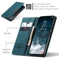 thumbnail image 4 of CaseMe Leather for Samsung Galaxy S23 FE 5G Case, Flip Wallet Leather Case with Card Holder Magnetic Closure Shockproof Kickstand Protective Phone Cases Cover for Samsung Galaxy S23 FE 5G 6.4-inch, 4 of 12