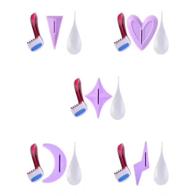 Juego de 5 Uds Maquinilla de Afeitar Portátil Zulema Bikini Herramienta para Forma Mujeres