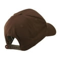 thumbnail image 4 of Halloween Pumpkin Outline Embroidered Cap - Brown OSFM, 4 of 5