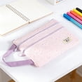 thumbnail image 4 of weibbin Double Layer Zipper Puppy Shape Document Bag A5 Large Capacity Tote for Test Paper Storage Subject Classification, 4 of 5