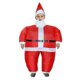 thumbnail image 2 of Disfraz inflable de Papá Noel para adulto, divertido traje inflable, Cosplay para fiesta de Navidad, 2 of 4