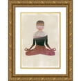 thumbnail image 1 of JMB Designs 18x24 Gold Ornate Wood Framed with Double Matting Museum Art Print Titled - Meditate, 1 of 4