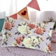 thumbnail image 5 of Funda de almohada con estampado digital de flores y satén Gonzo para niños, funda de almohada infantil con estampado digital de flores y satén, 5 of 8