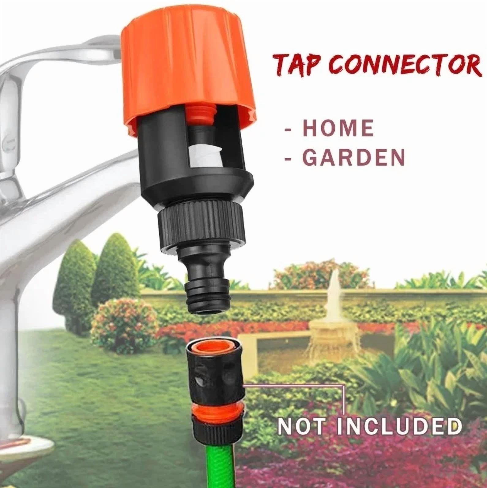 PURELY- Universal Tap Hose Pipe Adapter Quick Connect Garden Kitchen Mixer 1/2"