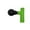 Green, variant on Portable Rechargeable Massage Gun for Muscle Pain Relief, High Frequency Vibration Fitness Massager, Muscle Relaxer, Relaxation Device, Ideal Gift for Athletes & Office Workers (1pc)
