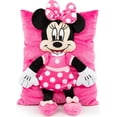thumbnail image 2 of Disney Minnie Mouse 15” x 11” Colorful Fun Microfiber Decorative Pillow, 3D Design, 2 of 6