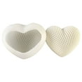 thumbnail image 3 of HBYJLZYG Wed 6 inHeart Shaped Soap Mould Candle Molds Candy Making for Chocolate Cake Jelly Pudding Wedding Candles,Decorations, 3 of 5