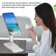 thumbnail image 4 of Inteprter Soporte Universal ajustable para teléfono móvil de escritorio, soporte para IPhone, IPad, tableta, plegable, soporte de Teléfono y Comunicación plata, 4 of 6