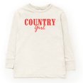 thumbnail image 3 of Country Girl Puff Print - Youth Long Sleeve Graphic T-Shirt, 3 of 8