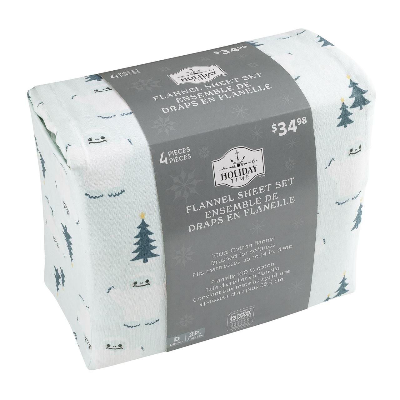Holiday Flannel Sheet Set