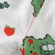thumbnail image 4 of Odeerbi 1-6 Años Niños Niñas Verano Algodón Pijamas Manga Corta Tops Pantalones Cortos Conjunto Suave Dinosaurio Imprimir Sleepwear Two-Pijamas de Dos Piezas, 4 of 8