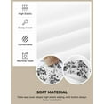thumbnail image 2 of Black Gray Fruit Chair Seat Covers for Dining Room Stretch Chair Seat Covers Set of 4, Vintage Plant Nature Botanical Flower Chair Seat Protector Cushion Slipcovers for Kitchen Restaurant Office, 2 of 6