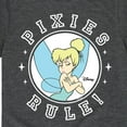 thumbnail image 3 of Tinker Bell - Pixies Rule  - Toddler And Youth Short Sleeve Graphic T-Shirt, 3 of 5
