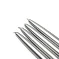thumbnail image 3 of Jeco CEZ-089-12 6 in. Taper Candles, Metallic Silver - 144 Piece, 3 of 6