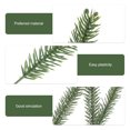 thumbnail image 4 of ColoMX 20pcs Realista Faux Pine Ramas Durable Pine Agujas Creativas Decoraciones de árboles, 4 of 7
