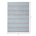 thumbnail image 7 of Mainstays Kids Tufted Blue and Green Stripe Area Rug, 5' x 7', 7 of 7