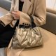 thumbnail image 5 of Bolso informal para mujer, bolso acolchado de gran capacidad, bolso de viaje de invierno suave para mujer, 5 of 6