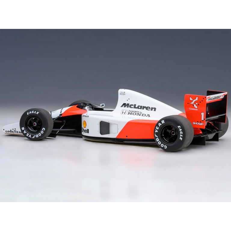 Autoart 89140 McLaren Honda MP4-6 No.1 Ayrton Senna 2nd Place