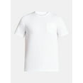 thumbnail image 5 of George Men's & Big Men's Crewneck Pocket Tee with Short Sleeves, Size XS-3XL, 5 of 5