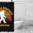 thumbnail image 5 of Believe Bigfoot Shower Curtain for Bathroom Quick-Drying Bigfoot Bath Curtain for Bathroom, 5 of 7