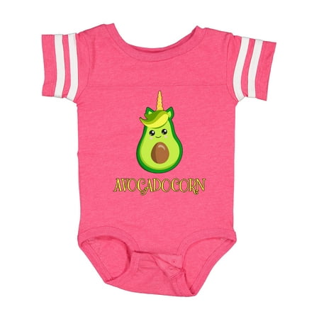 

Inktastic Avocadocorn Avocado with Unicorn Horn and Ears Gift Baby Boy or Baby Girl Bodysuit