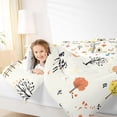 thumbnail image 4 of Castle Fairy Cartoon Chicken Cow Twin Comforter Sets,Cute Farmhouse Cabin Bedding Set, 4 of 8