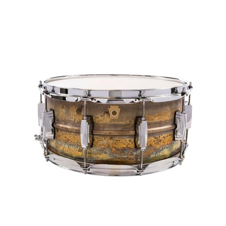Ludwig Raw Brass Snare Drum 14 x 6.5 in.