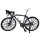 thumbnail image 1 of Ounissouiy Decoración de bicicleta Sólido Delicado Decoración artificial Plástico Metal Premium Especial Memorable Ornamento Vida Deporte Kits de construcción modelo Negro, 1 of 6