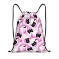 thumbnail image 1 of Lukts Pink Girl Halloween Pattern Drawstring Backpack Bag Sport Gym Sackpack,String Backpack Sport Bag Sack,Cinch Tote Gym Backpack-Small, 1 of 6