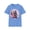Carolina Blue, variant on Samurai Shirt Unisex Short Sleeve Tee With Samurai Print Softstyle Gildan 64000 Ring Spun Cotton