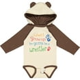 thumbnail image 3 of Inktastic Future Wrestler Wrestling Boys Long Sleeve Baby Bodysuit, 3 of 5