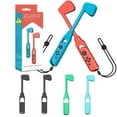 thumbnail image 5 of 2 Pieces for Switch Joycon with Lanyard Anti-Slip for Mario Golf Super Rush Golf Games Club Pad Grips Golf Clubs Type B, 5 of 9