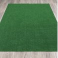 thumbnail image 1 of Garden Grass Collection Solid Design Rug, Green, 1 of 5