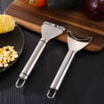 thumbnail image 3 of TIMIFIS Interior Decorations, Household Stainless Steel Corn Sheller Creatives Kitchen Gadgets Fresh Corn Kernels Separator Manual Sheller Home Decor, 3 of 4