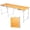 Wood, variant on Alvantor 6 ft Portable Folding Camping Table, Wood Aluminum Alloy