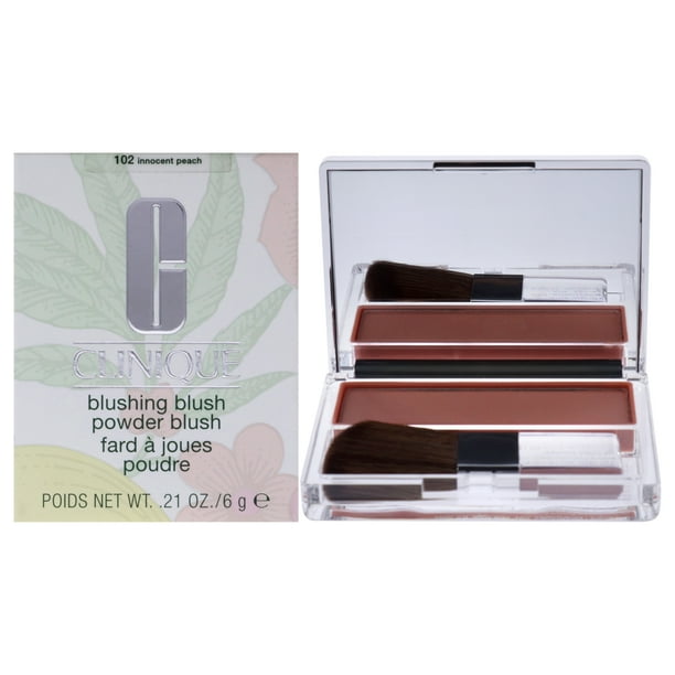 Blushing Blush Powder Blush - 102 Innocent Peach de Clinique para mujeres - 0.21 oz Blush Clinique Clinique