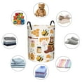 thumbnail image 6 of Kll Cute Bee Honey Jar Hive Bear Waterproof Foldable Laundry Hamper Bucket With Handles For Storage Bin,Kids Room,Home Organizer (Small), 6 of 8