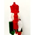 thumbnail image 5 of Cascanueces Navideño de 40 cm con Traje Rojo y Verde – Figura Decorativa Tradicional en Madera, Ideal para Decoración Festiva, Colección y Regalos en la Temporada Navideña, 5 of 5