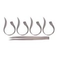 thumbnail image 3 of 5 Pcs Pince à Cheveux Droite Couleur Vive 21.65 Pouces Extension de Cheveux pour Cosplay Fête, 3 of 8