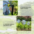 thumbnail image 3 of 8 piezas de repelente de pájaros, molinillo reflectante para plantas de jardín, flores, repelente de pájaros, molino de viento, decoración de jardín, 3 of 9