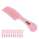 thumbnail image 2 of Peine de peluquería 10 piezas de Peine de dientes anchos NikouMX, 2 of 8