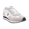 thumbnail image 2 of Polo Ralph Lauren Train 85 Men's Shoes White-Navy-Grey 809821686-001, 2 of 6