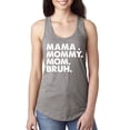 thumbnail image 2 of Wild Bobby Mama Mommy Mom Bruh Women Racerback Tank Top, 2 of 6