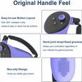 thumbnail image 3 of VR Accessories Set For Meta Quest 3, Includes 7 Pcs: Protective Face Cover, Controller Grips, Headset Cover, Lens Protector, And Shell Cover, 3 of 8